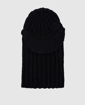 Moncler Чорна балаклава з вовною J20933G00005M2039