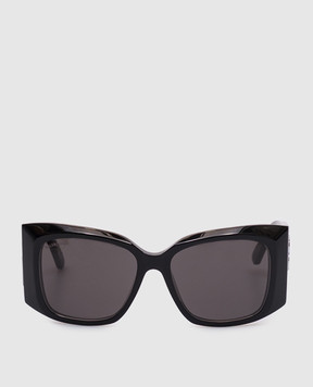 Balenciaga Черные очки Square XL 830316T0039