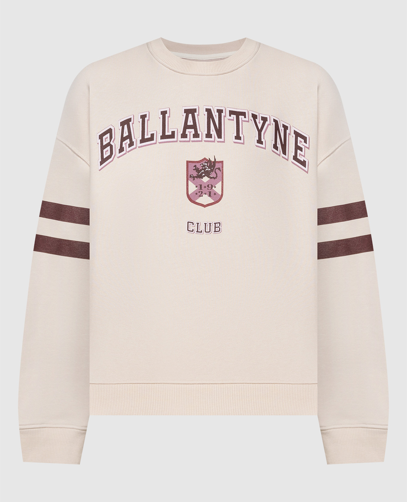 CLUB HERITAGE beige sweatshirt with logo