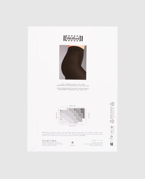 Wolford Чорні колготи Velvet De Luxe 66 Den 14775