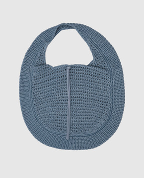 Gianni Chiarini Блакитна ажурна сумка-хобо EUFORIA BS10816SMCRH