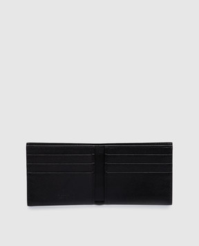 Dolce&Gabbana Черный кожаный портмоне с логотипом BP1321AV956