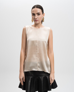 Tom Ford Бежевый топ из шелка TS2093FAX1191