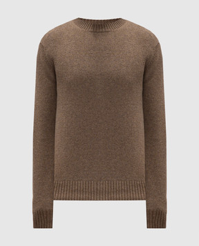 Loro Piana Коричневий джемпер з кашеміру FAM9384