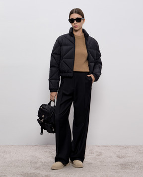 Moncler Коричневий светр з вовни і кашеміру K20939C00019M4281