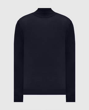 Canali Синий гольф из шерсти MK01149C0002