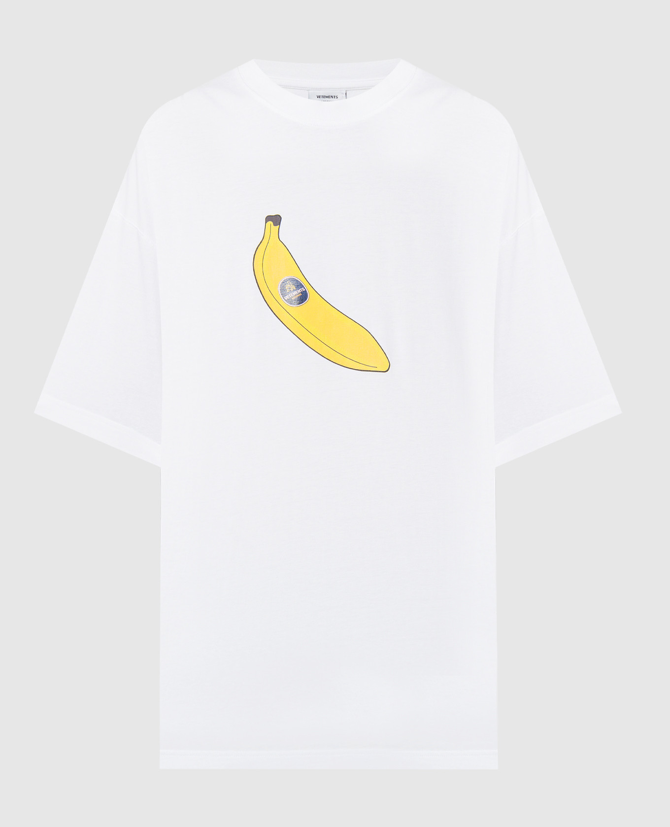 

Белая футболка с принтом Banana, Белый, Футболки