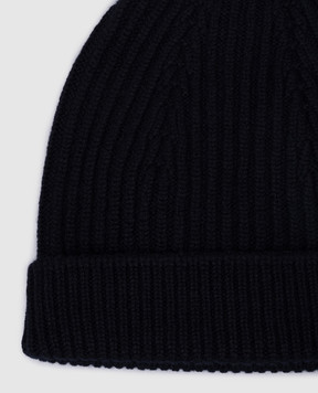 Bertolo Cashmere Синяя шапка из кашемира 500019000005
