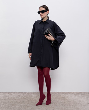 Max Mara Синее платье-рубашка CERVO CERVO