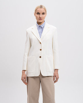 Max Mara Білий жакет ZENA ZENA