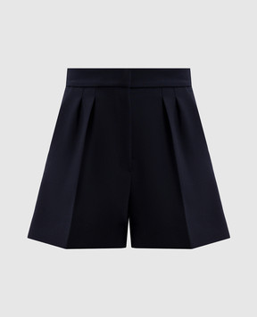 Max Mara Синие шорты ZIC из шерсти ZIC