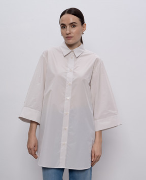 Peserico Белая удлиненная рубашка S0630302769