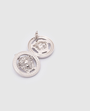 Versace Серебряные серьги Medusa Head 10163671A00620