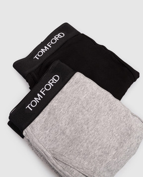 Tom Ford Набор трусов-боксеров с контрастным узором логотипа T4XC31040
