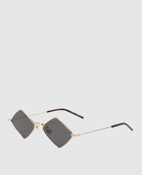 Saint Laurent Золотисті сонцезахисні окуляри SL302LISA