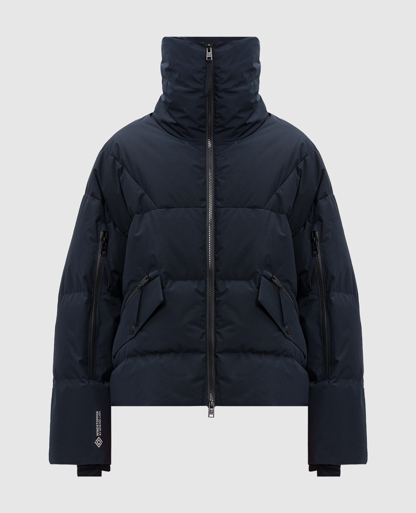 

Синий пуховик WINDSTOPPER GORE-TEX, Пуховики