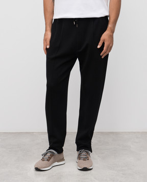 Brunello Cucinelli Черные джогеры MM8313268G