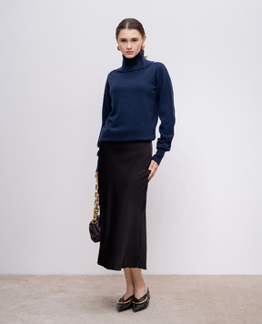 Jil Sander Синий свитер из кашемира J02GP0015J13201