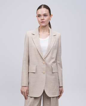 Max Mara Бежевый жакет ACACIA из шерсти ACACIA1234