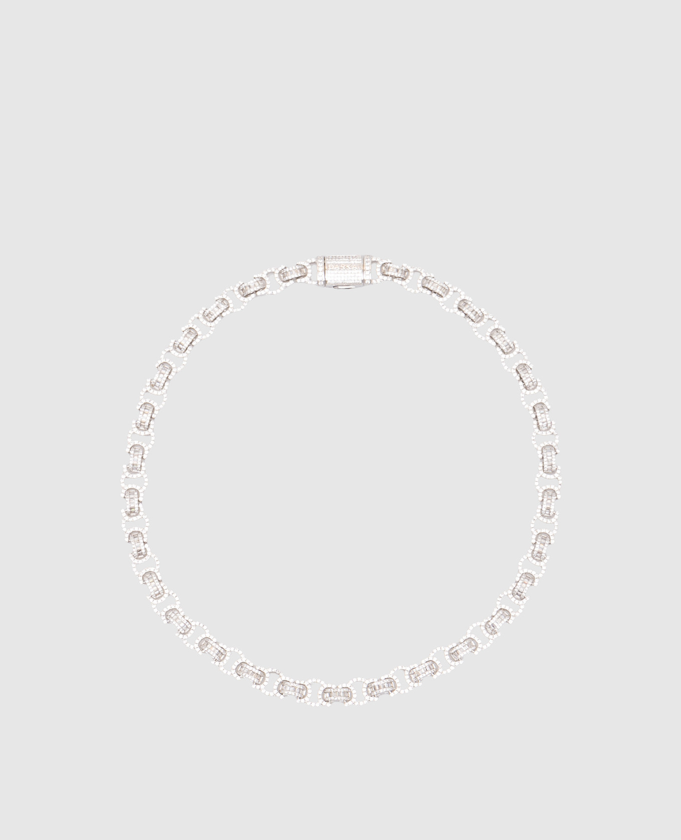 

Серебряное колье Byzantine, Серебристый, Колье