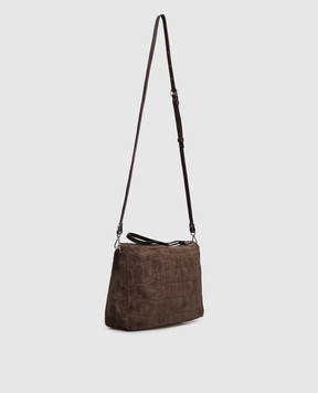 Gianni Chiarini Коричнева замшева сумка Daino BS10225CMCOCCO