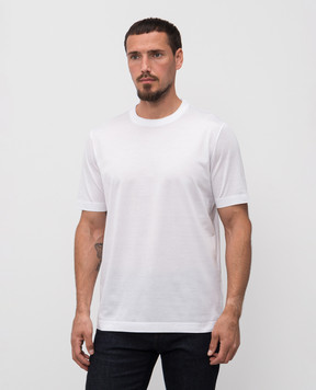 Canali Белая футболка MJ00002T0356