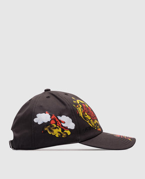 Off-White Чорна кепка Nana OMLA04AZ25FAB001