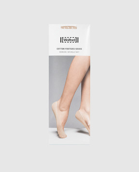 Wolford Бежевые носки-следы footsies 41531