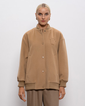 Max Mara Weekend Бежевий бомбер ADORNI з вовни ADORNI