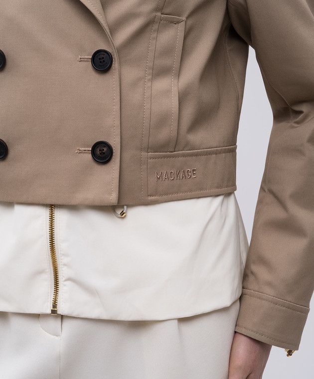 Mackage Бежевая куртка-трансформер ALINE ALINECO изображение 5