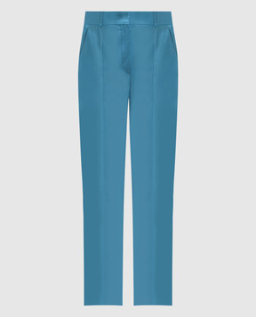 Max Mara Голубые штаны DAVID DAVID