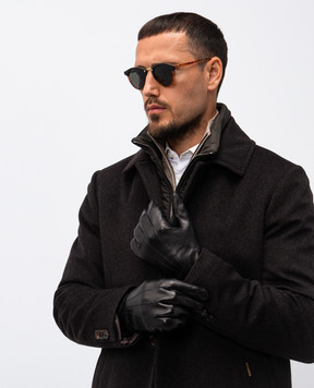 Tom Ford Чорні шкіряні рукавички TG774LSP028L