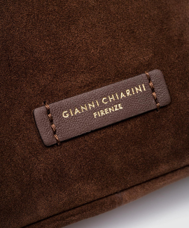 Gianni Chiarini - Коричневая замшевая сумка Nora BS10225CMPL