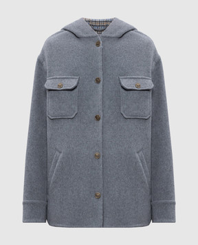 Etro Сіра куртка з вовни і кашеміру WRBA002999TU2G6