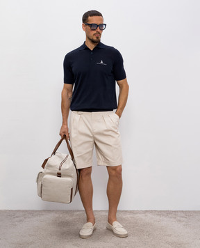 Brunello Cucinelli Бежеві шорти MP261U0040