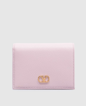 Valentino Розовый кожаный портмоне с логотипом 6W2P0AJ3SNP