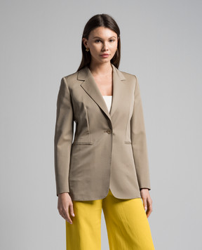 Max Mara Бежевий жакет SANDALO з вовни SANDALO