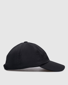Palm Angels Черная кепка с вышивкой логотипа PMLB104S25FAB003