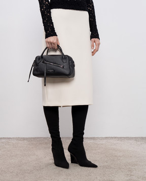 Gianni Chiarini Чорна шкіряна сумка Cindy BS11702MUS