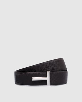Tom Ford Коричневый кожаный ремень T ICON TB178LCL236S