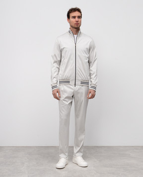 CAPOBIANCO Серый спортивный костюм с логотипом 18M454YA0018M750YA0058