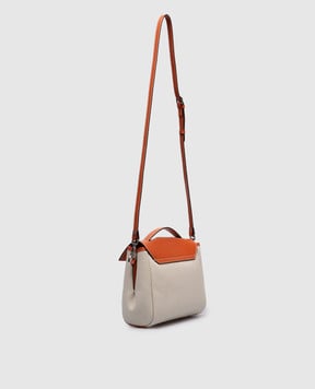 Gianni Chiarini Помаранчева комбінована сумка-сетчел Clio BS11599SALPL