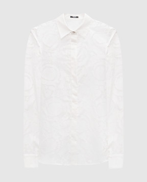 Versace Біла блуза у візерунок 10013601A15391