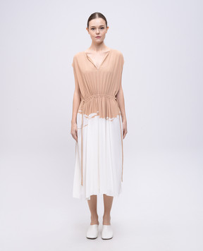 PROENZA SCHOULER Бежева сукня Ezra міді R2523026BBYP137