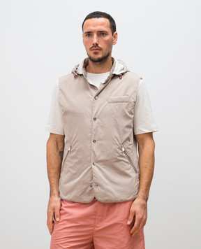 Brunello Cucinelli Бежевый жилет MD4796523