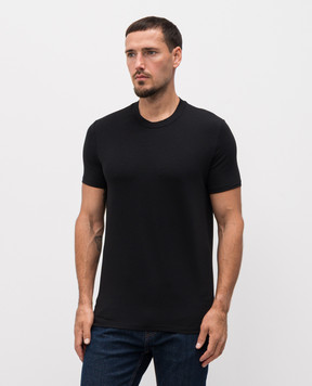 Tom Ford Черная футболка с логотипом T4M081410
