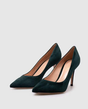 Gianvito Rossi Зеленые туфли замшевые GIANVITO G2458085RIC