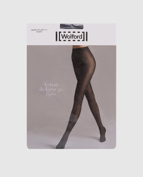 Wolford Синие колготки 50 den 10687