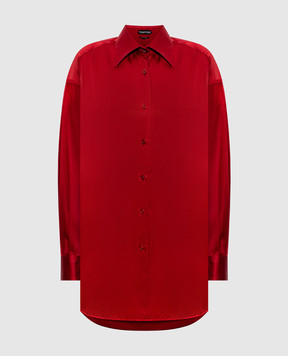 Tom Ford Червона блуза із шовку CA3211FAX881