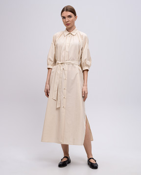 Max Mara Weekend Бежева сукня-сорочка CATONE CATONE